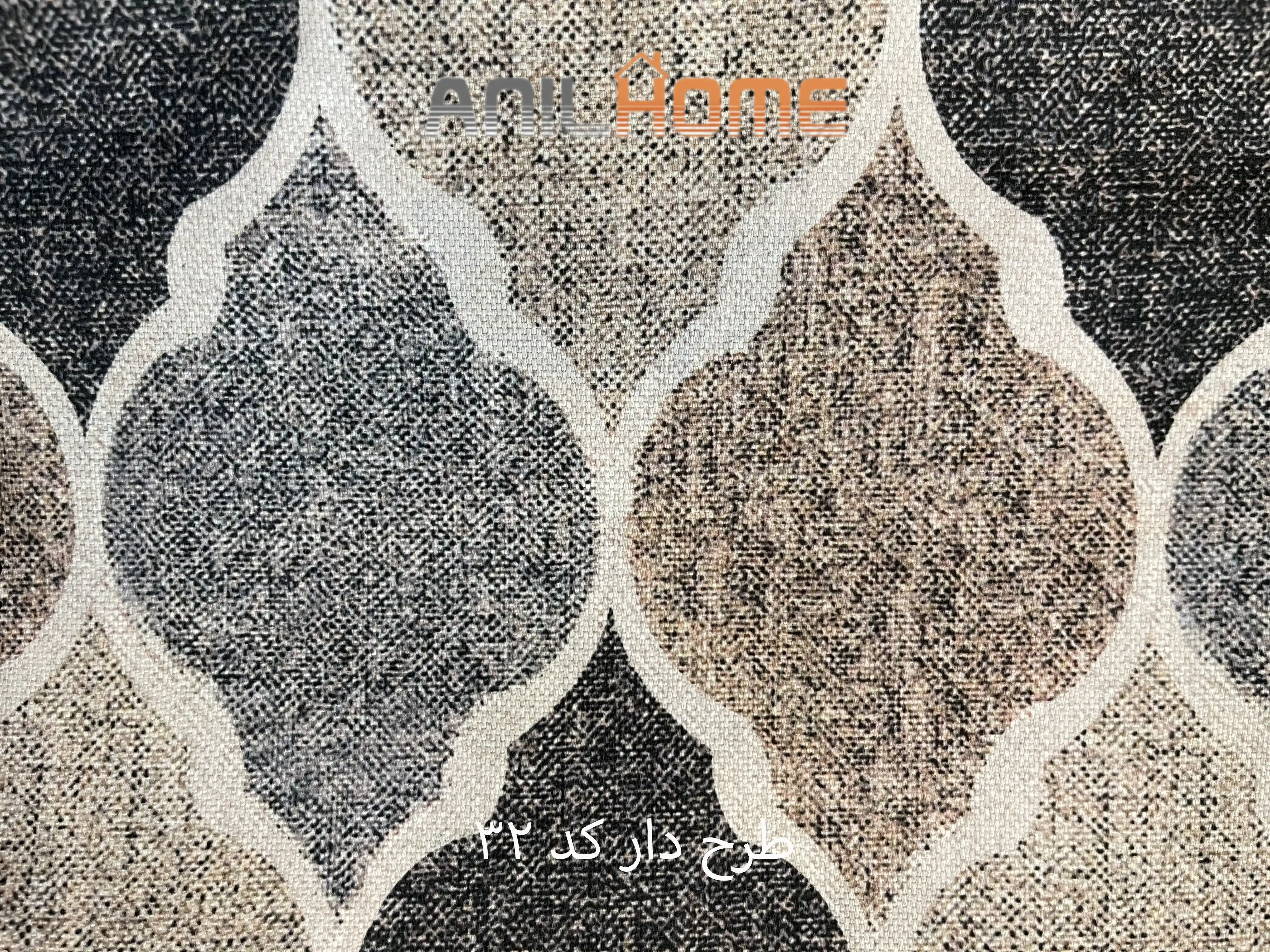 پارچه مبلی کتان طرحدار کد 32